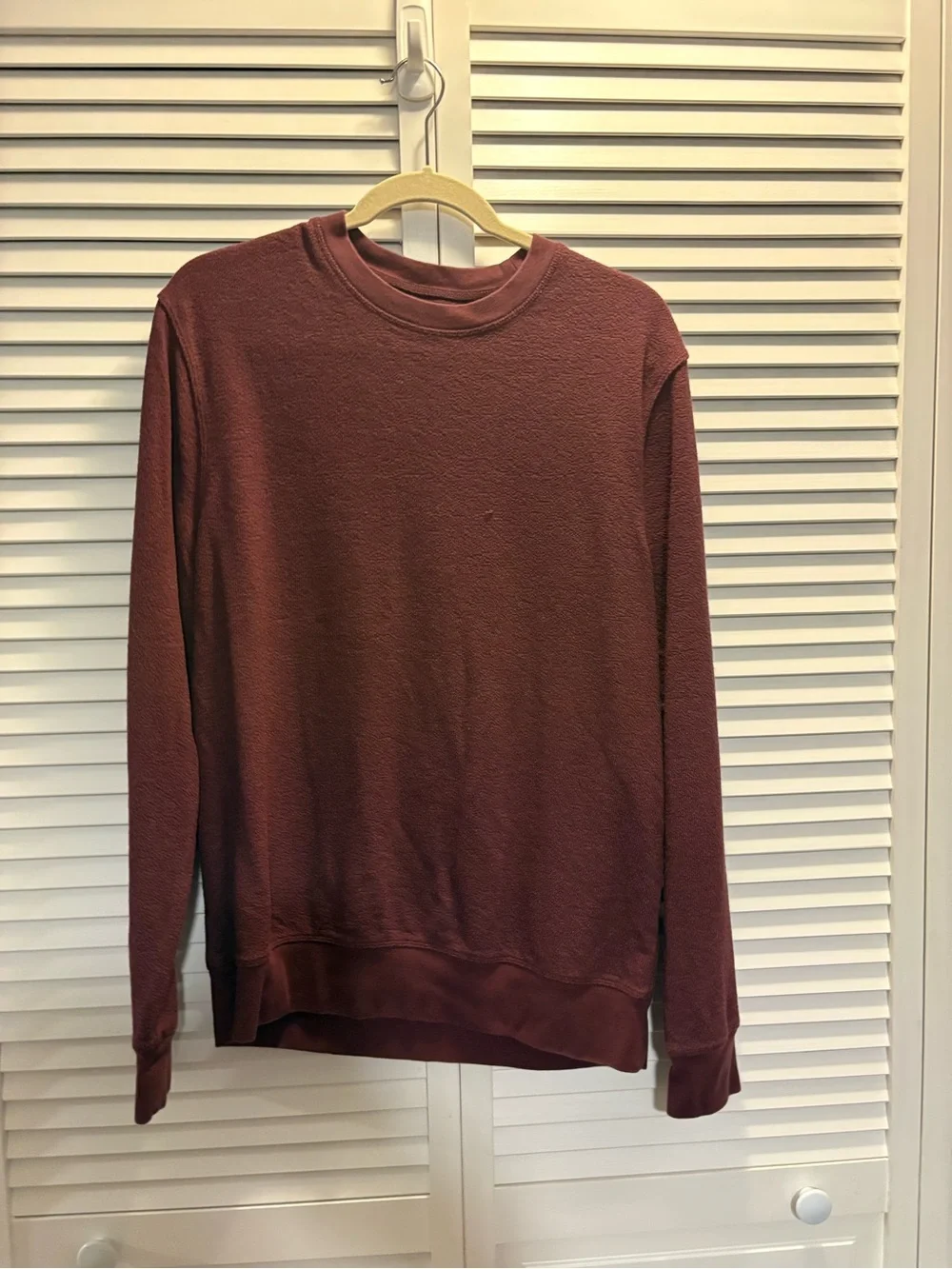 J. Crew knit pullover in wine